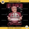 Trump I Will Be Home for Christmas PNG Designs