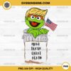 Trump Make Trash Great Again PNG, Trump Oscar The Grouch PNG, Funny Trump Trash PNG