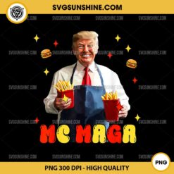 Trump McDonald's Maga PNG, MAGADonald's PNG File