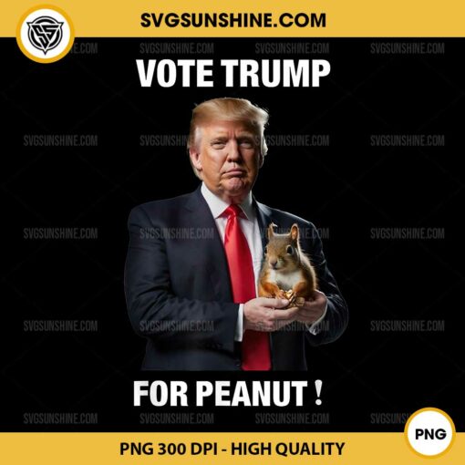 Vote Trump For Peanut PNG, Trump Huge Squirrel PNG