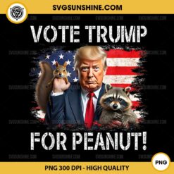 Vote Trump For Peanut PNG, Trump The Squirrel PNG