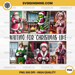 Waiting For Christmas Like PNG, Christmas Movies Friends PNG, Christmas Characters PNG