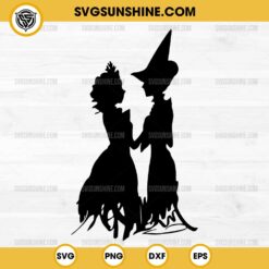 Wicked Glinda And Elphaba SVG PNG File