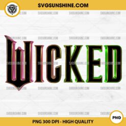 Wicked Logo PNG, Wicked Movie PNG Logo File