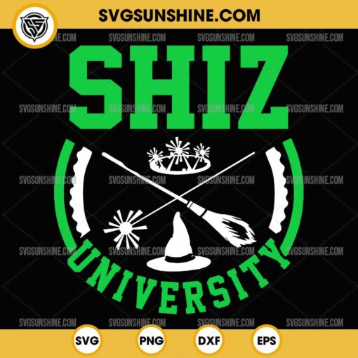 Wicked Shiz University SVG PNG DXF EPS