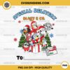 Special Delivery Bluey & Co Christmas PNG, Custom Bluey Christmas PNG, Bluey Xmas Bag PNG