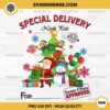 Special Delivery North Pole Christmas PNG, Santa Claus Approved PNG, Christmas Gift for kids PNG