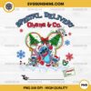 Special Delivery Stitch Christmas PNG, CUSTOM Stitch Christmas Gift for kids PNG