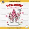 Pink Special Delivery Mickey & Co Christmas PNG File