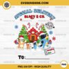 Special Delivery Bluey & Co Christmas PNG Sublimation Designs