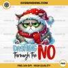 Grumpy Cat Dashing Through The No PNG File, Grumpy Cat Christmas PNG File