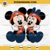 Mickey Minnie Mouse Denver Broncos Football SVG PNG