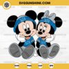 Mickey Minnie Mouse Detroit Lions Football SVG PNG