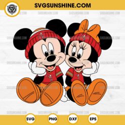 Mickey Minnie Mouse Tampa Bay Buccaneers Football SVG PNG