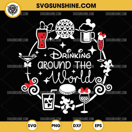 Drinking Around the World, Epcot SVG