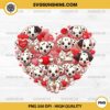 101 Dalmatian Heart Valentine PNG, Dalmatian Valentine PNG