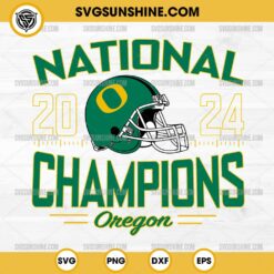 2024 College Football Playoff National Championship Oregon Ducks SVG