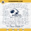 2024 College Football Playoff National Championship Penn State Nittany Lions SVG