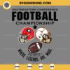 2024 Football Championship Georgia Bulldogs Vs Texas Longhorns SVG PNG