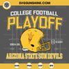 Arizona State Sun Devils College Football Playoff 2024-25 SVG, Arizona State Sun Devils football SVG