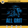 All Grit Lions SVG, Detroit Lions Football SVG