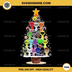 All Sprunki Toys Christmas Tree PNG File