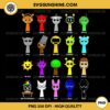 All Sprunki Toys PNG File, Sprunki Incredibox Characters PNG