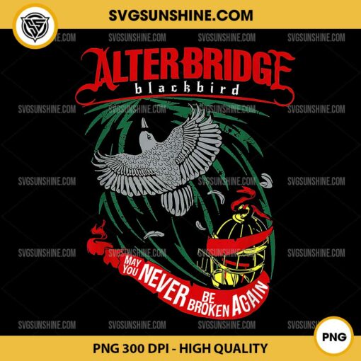 Alter Bridge Blackbird PNG, Music PNG File