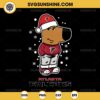 Chill Guy Atlanta Falcons Christmas SVG, Santa Chill Guy Football NFL SVG