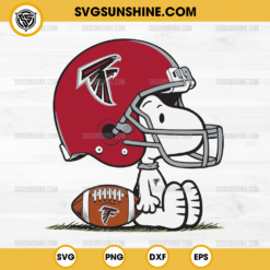 Snoopy Atlanta Falcons NFL SVG, Snoopy Football SVG