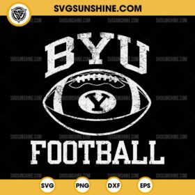 BYU Cougars Football SVG, BYU Cougars SVG PNG File