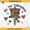 Be Mine Valentine Skeleton PNG, Western Skeleton Valentine PNG