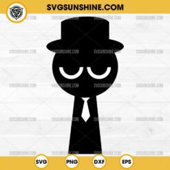 Black Incredibox Sprunki SVG, Black Sprunki Toys SVG