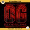 Bloodline OG Vintage Roman Wrestler PNG, OG Bloodline Logo PNG