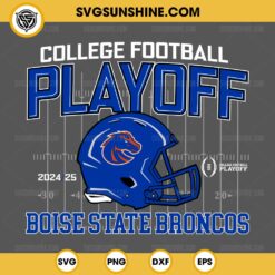 Boise State Broncos College Football Playoff 2024-25 SVG, Boise State Broncos football SVG