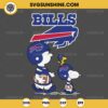 Charlie Brown Snoopy Buffalo Bills NFL SVG