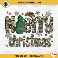 Camouflage Old Camo Coquette Christmas PNG, Bow Hunting Merry Christmas PNG