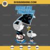 Charlie Brown Snoopy Carolina Panthers NFL SVG