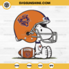 Snoopy Chicago Bears NFL SVG, Snoopy Football SVG