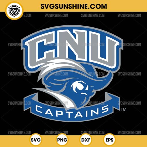 Christopher Newport Captains SVG, Christopher Newport University CNU SVG