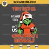 Grinch They Hate Us Because They Ain't Us Cincinnati Bengals SVG, Grinch Cincinnati Bengals Christmas SVG