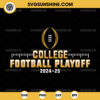 College Football Playoff 2024-25 SVG File