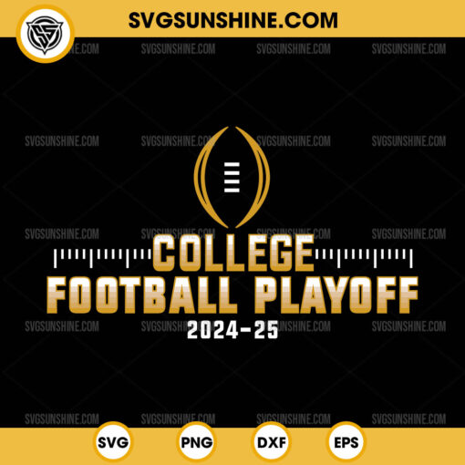 College Football Playoff 202425 SVG File