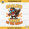 Coolest Turkey At The Table PNG, Thanksgiving Turkey PNG