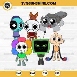 Dandy's World Characters SVG, Dandy's World SVG, Roblox Game SVG