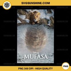 Disney Mufasa The Lion King 2024 PNG File