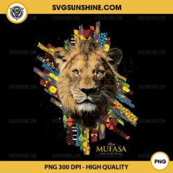 Disney Mufasa The Lion King PNG, Disney Movie 2024 PNG