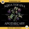 Feminist Aqua Tofana Apothecary PNG, Women Owned And Operated PNG