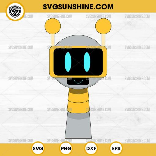 Fun Bot Incredibox Sprunki SVG, Fun Bot Sprunki Toys SVG