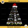 Funny Math Equation PNG, Merry Xmas Season Teacher Christmas Tree PNG